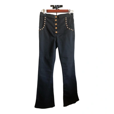 Pre-owned Alice Mccall Bootcut Jeans In Black
