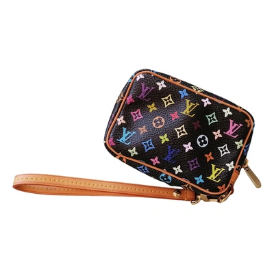 Louis Vuitton Pre-owned Women's Fabric Clutch Bag - Black - One Size