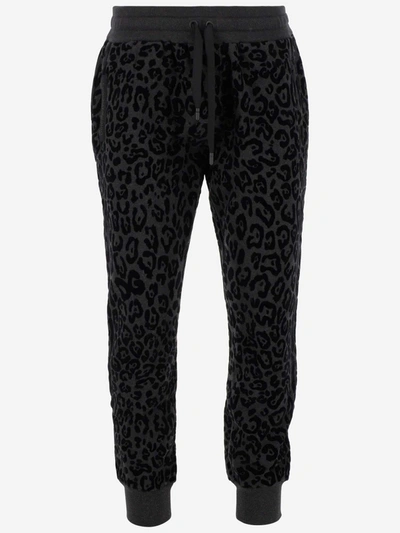 Shop Dolce & Gabbana Trousers In Variante Abbinata