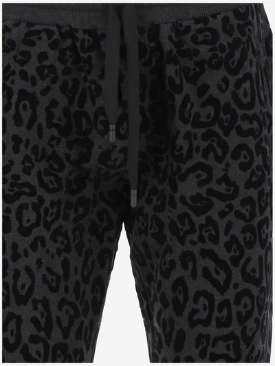 Shop Dolce & Gabbana Trousers In Variante Abbinata