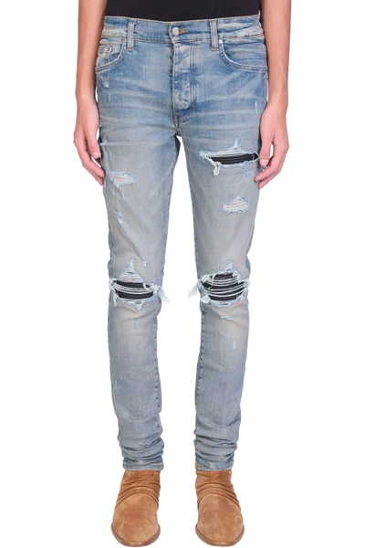 Shop Amiri Jeans In Blue Denim