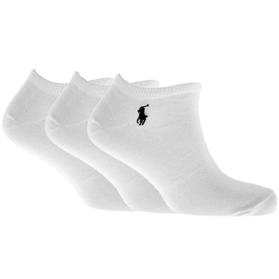Shop Ralph Lauren 3 Pack Socks White