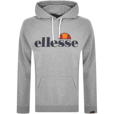 Ellesse Gottero Hoodie With Classic Logo In Gray In Grey | ModeSens