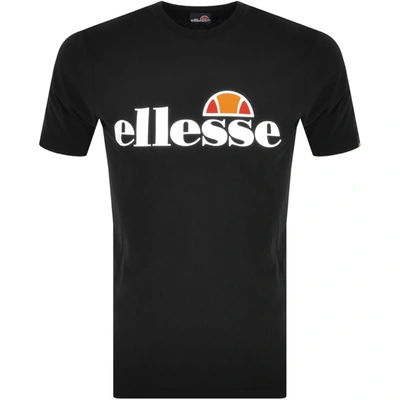 Shop Ellesse Sl Prado Logo T Shirt Black