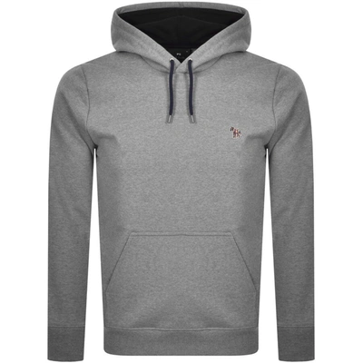 Shop Paul Smith Pullover Hoodie Grey