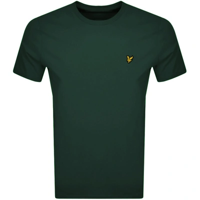 Shop Lyle & Scott Lyle And Scott Crew Neck T Shirt Green