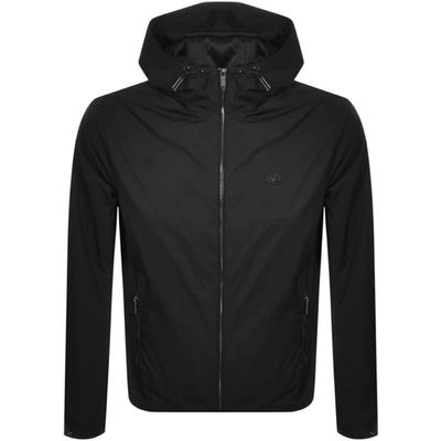 Shop Armani Collezioni Emporio Armani Jacket Black