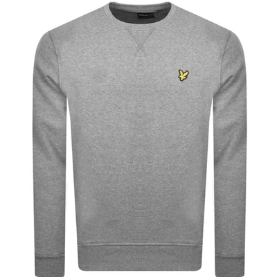 Lyle & Scott Lyle And Scott Crew Neck Sweatshirt Grey In Grey