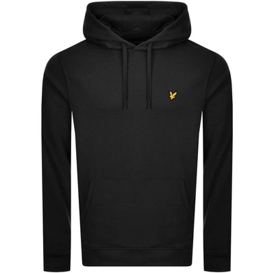 Shop Lyle & Scott Lyle And Scott Pullover Hoodie Black