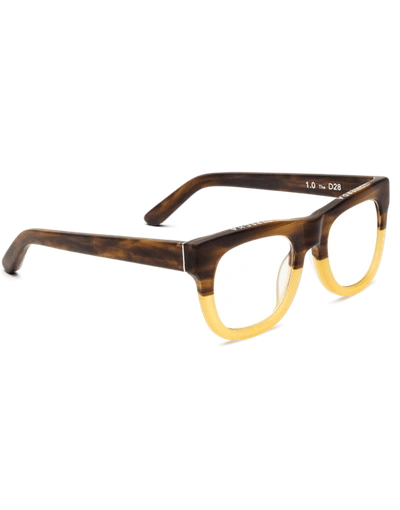 Shop Caddis D28 Reading Glasses - Bullet Coffee In Bllcff