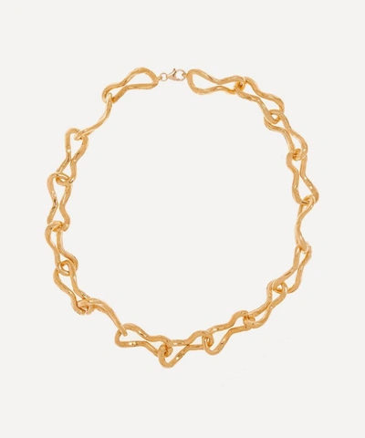 Shop Alighieri Gold-plated The Unwinding Constellation Choker Necklace