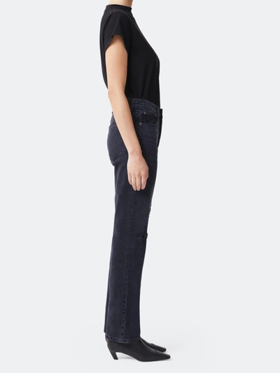 Shop Agolde Lana Mid Rise Vintage Straight Jean In Disorder