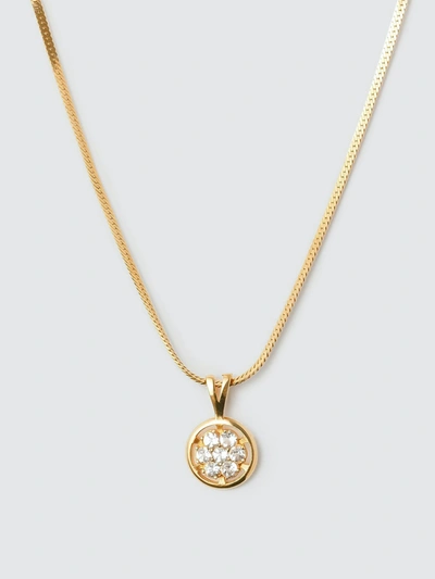 Shop Vue By Sek Dear Necklace In Gold