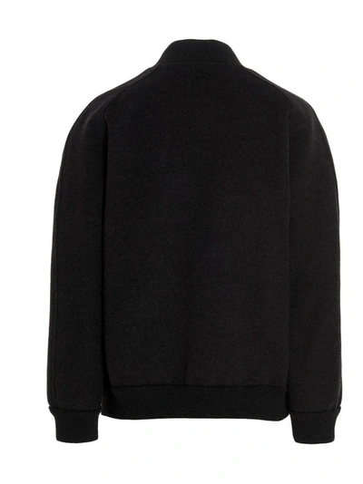 Shop Fendi Men's Grey Other Materials Outerwear Jacket