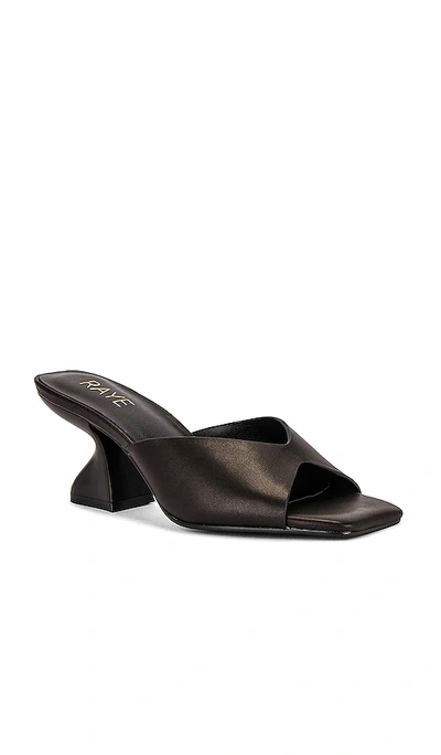 Raye Chiffon Heel In Black