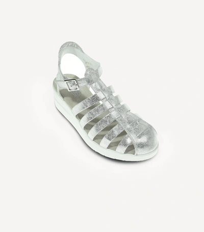 Shop Agile By Rucoline Jackie Summer 210 A Platone Lam Silver Laminate Eco-friendly Leather 37