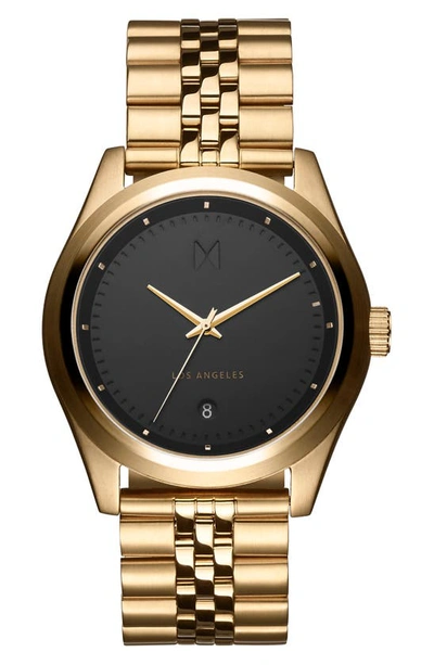 Shop Mvmt Rise Bracelet Watch, 39mm In Gold/ Black/ Gold