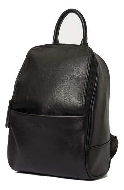 Shop Urban Originals Vegan Leather Ziggy Backpack In Black