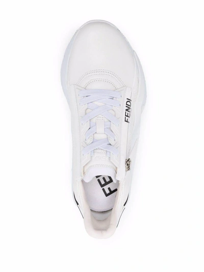 Shop Fendi Sneakers White