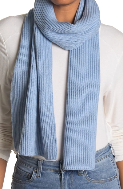 Portolano Merino Scarf In Azzurro