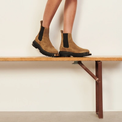 Sandro store chelsea boots