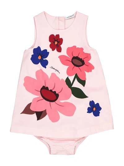 Shop Dolce & Gabbana Kids Clothing Set For Girls In Pink