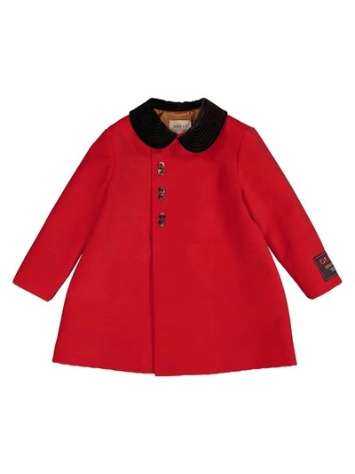 Shop Gucci Kids Coat For Boys In Red