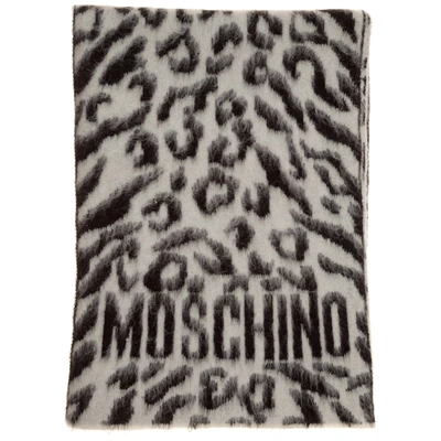 Shop Moschino Women's Scarf In White