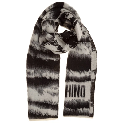 Shop Moschino Women's Scarf In Black