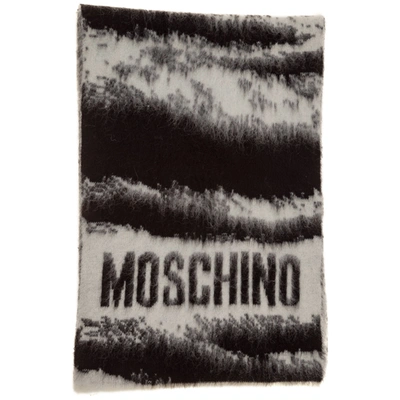 Shop Moschino Women's Scarf In Black