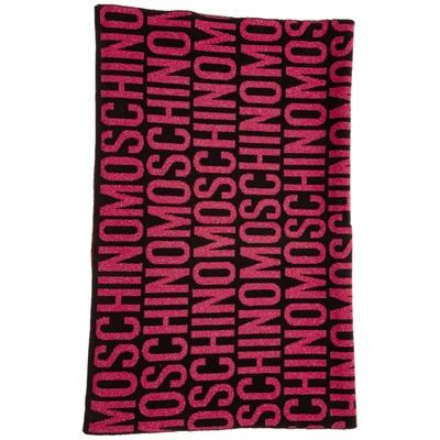 Shop Moschino Women's Scarf In Black