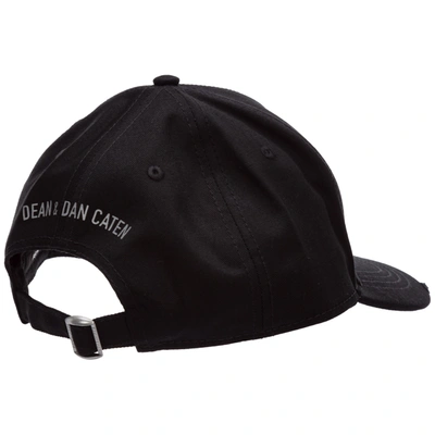 Dsquared2 Adjustable Men's Cotton Hat Baseball Cap  Icon In Black