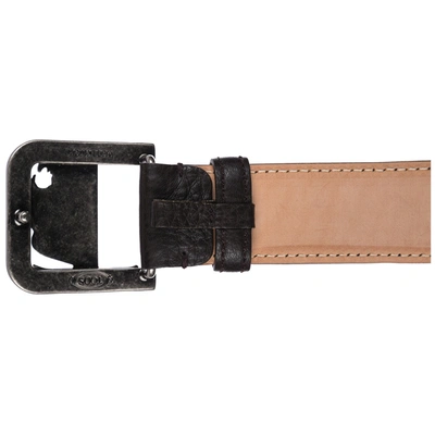 Shop Tod's Men's Genuine Leather Belt In Brown