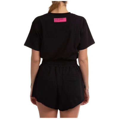 Shop Ireneisgood Women's T-shirt Short Sleeve Crew Neck Round  Bl In Black