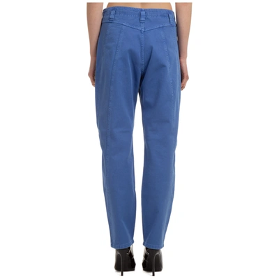 Shop Alberta Ferretti Women's Trousers Pants In Blue