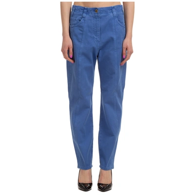 Shop Alberta Ferretti Women's Trousers Pants In Blue