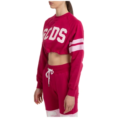 Shop Gcds Women's Sweatshirt In Red