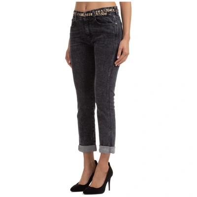 Shop Stella Mccartney Women's Boyfriend Fit Jeans In Grey