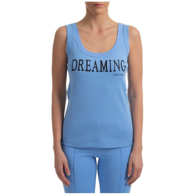 Shop Alberta Ferretti Women's Top Sleeveless  Dreaming In Light Blue