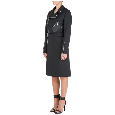 Shop Neil Barrett Women's Coat In Black