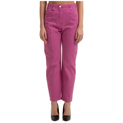 Shop Alberta Ferretti Women's Trousers Pants In Pink