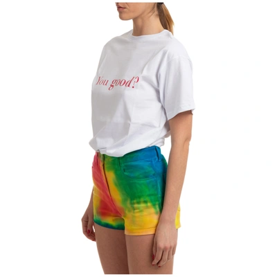 Shop Ireneisgood Women's T-shirt Short Sleeve Crew Neck Round  Good In White