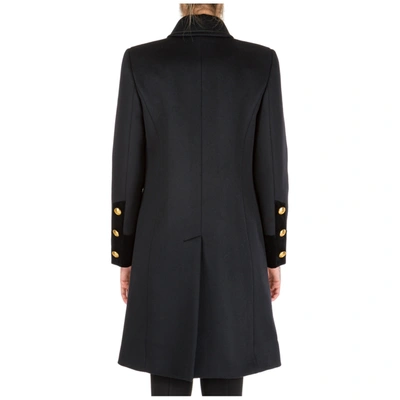 Shop Alberta Ferretti Women's Coat In Black