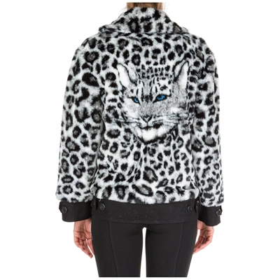 Shop Alberta Ferretti Faux Fur Jacket Women  Love Me Wild In Black