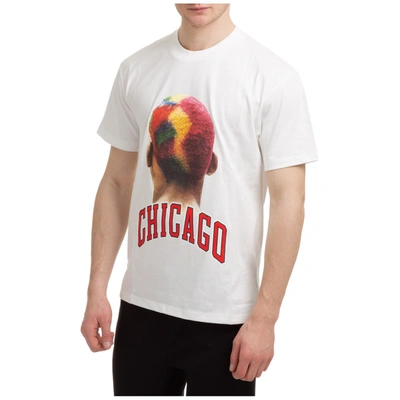 Shop Ih Nom Uh Nit Men's Short Sleeve T-shirt Crew Neckline Jumper Chicago Player In White