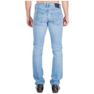 Shop Adriano Goldschmied Men's Jeans Denim Everett In Light Blue