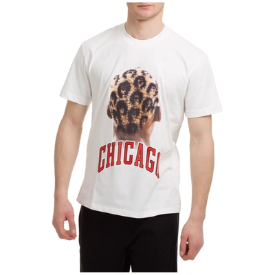 Shop Ih Nom Uh Nit Men's Short Sleeve T-shirt Crew Neckline Jumper Chicago Players In White