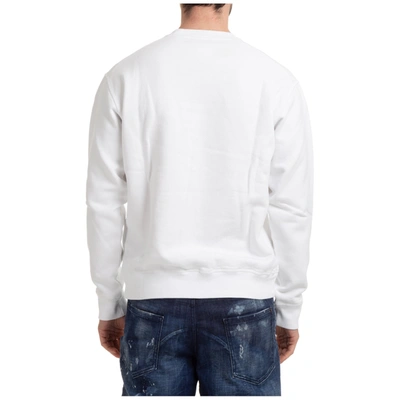 Shop Dsquared2 Men's Sweatshirt Sweat  Icon In White