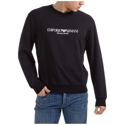 Shop Emporio Armani Men's Sweatshirt Sweat In Black