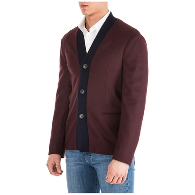 Shop Emporio Armani Men's Jacket Blazer In Red